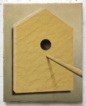 'Painting Of A Birdhouse Painting'